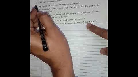 Multiplication : part 2 (4) class 4