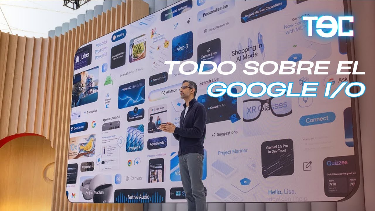 ¡TODOS LOS ANUNCIOS DEL GOOGLE I/O! - YouTube