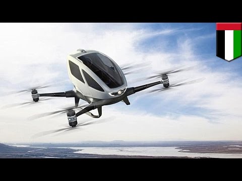 Dubai Berencana Akan Operasikan Taksi Drone EHang 184