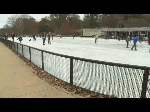 Video: Steinberg Ice Skating Rink hauv Forest Park