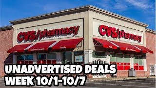 CVS unadvertised deals 10/1-10/7/23 | 🔥13 unadvertised deals | New high value Dove digital