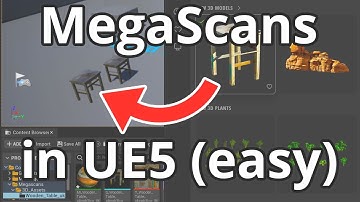 Import Quixel Megascans To Unreal Engine 5 (EASY!)