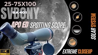Solar System - Svbony Sa401 25-75X100 Apo Spotting Scope Best Astrophotography Spotting Scope 2025