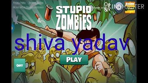 Stupid zombie