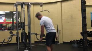 Bach Performance: Dumbbell front to back lunge