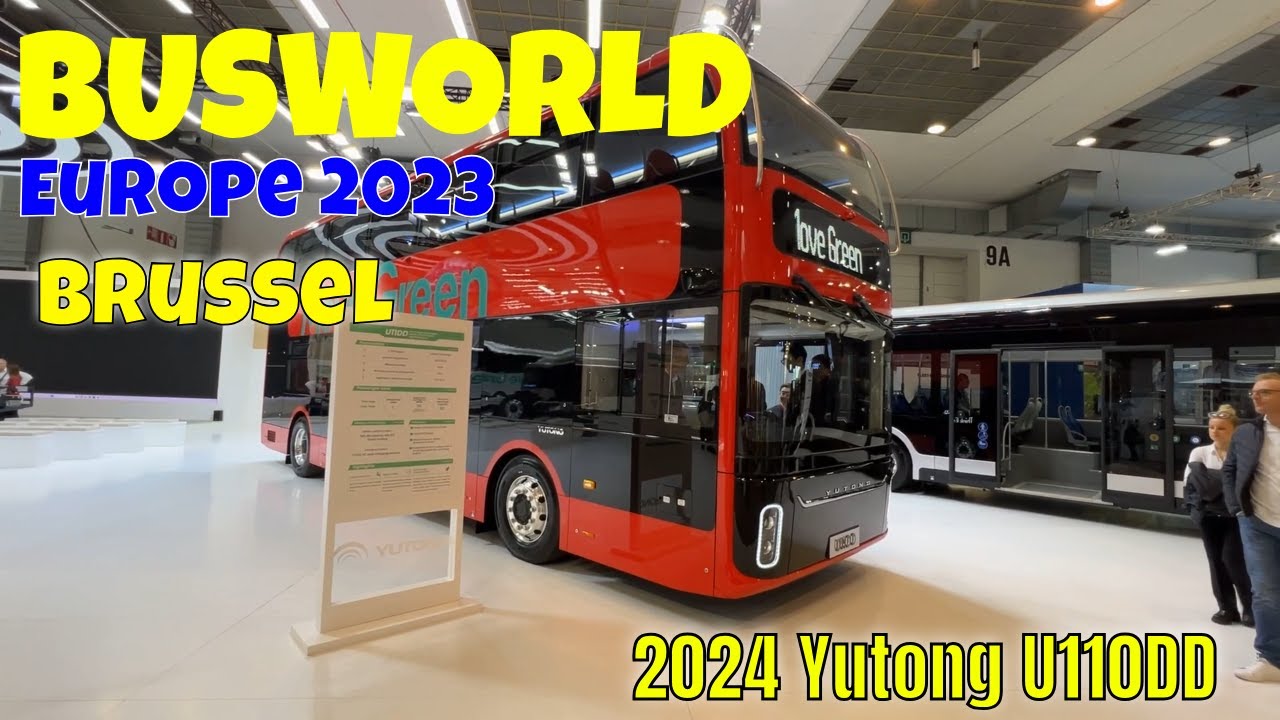 2024 Yutong U110DD Double Decker Bus Interior And Exterior Busworld ...
