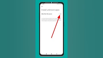 How to enable Install unknown apps | Unknown Apps Install Kaise Kare #shorts