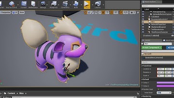Unreal 4 - Pokemon Stadium style colour generation