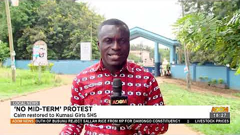 Calm restored to Kumasi Girls SHS - Adom TV News (20-7-21)