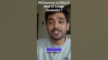 MidJourney vs DALL·E: Best AI Image Generator? 🔥🖼️ Royal Tiger Test in Hindi!