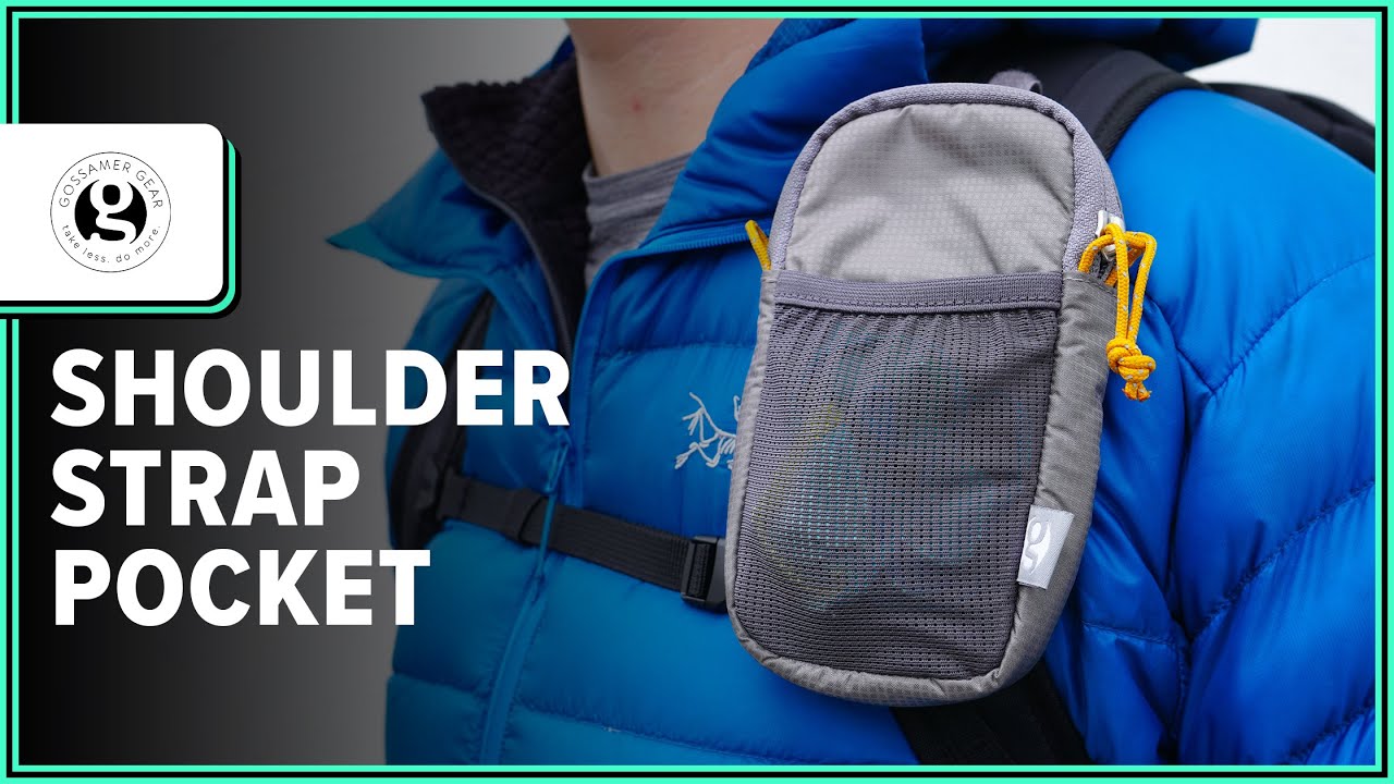 Gossamer Gear Shoulder Strap Pocket Review