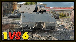 Maus - 11 Kills - 1 VS 6 - World of Tanks Gameplay