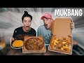 FIRST MUKBANG WITH MY GIRLFRIEND! Eat with us!