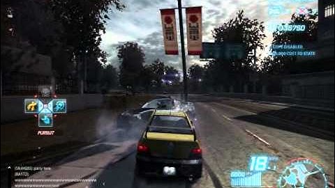 NFS World Cops Pursuit
