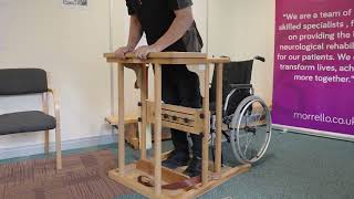 Oswestry Standing Frame and other frames used in rehabilitation