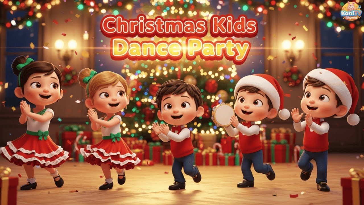 Jingle Bell Baby Dance 💃 | Santa Christmas Party 🎅 | Fun Kids Dance ...