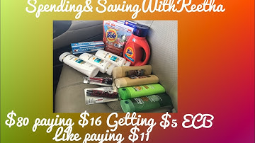 Cvs haul/Bae Day/$80 worth items for $16 getting $5 ECB making $11