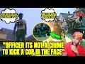 Entitled Delusional Young Woman Kicks Cop In Face, Instantly Regrets It