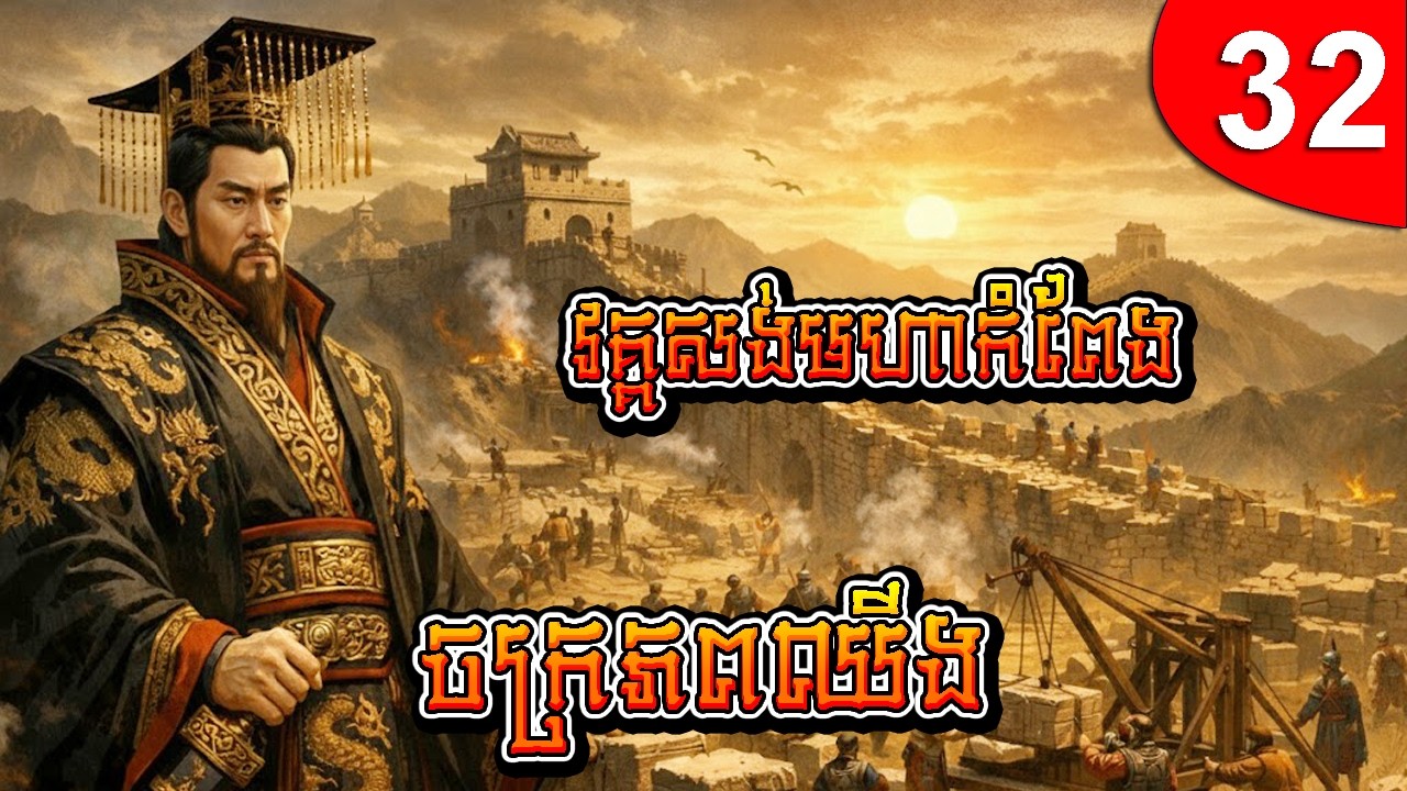 ចក្រភពឈីង វគ្គសង់មហាកំពែង ep 32 រឿងចិន រឿងភាគចិន រឿងភាគចិននិយាយខ្មែរ Chinese Drama Full HD 1080p