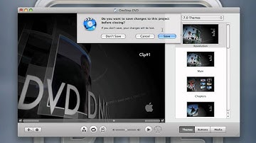 iMovie to iDVD