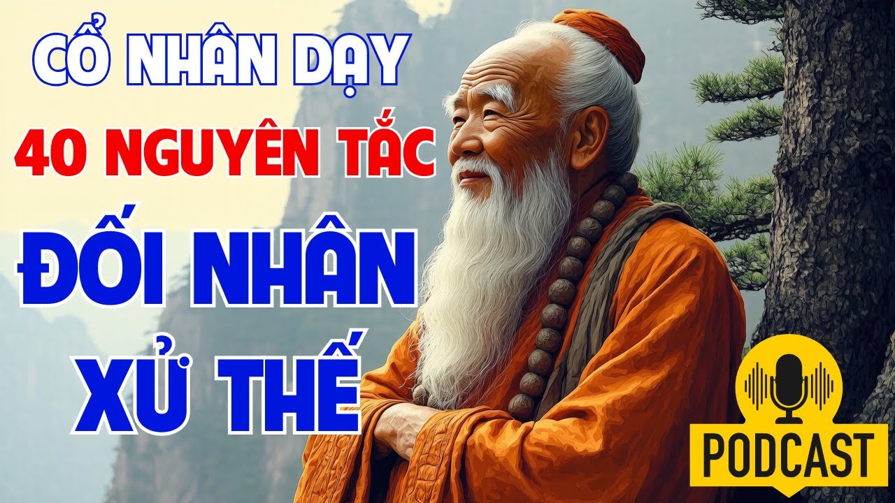 🔴Cổ Nhân Dạy - 40 Nguyên Tắc Vàng Đối Nhân Xử Thế Để Thành Công Trong ...