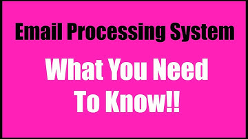 Email Processing System 2017 Review And Training | EPS | Email Processing 4 Cash