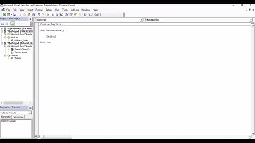 Excel VBA - Hello World