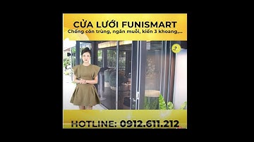 👉 Cửa lưới chống côn trùng | Cửa lưới chống muỗi FuniSmart ® 【uy tín & chuyên nghiệp】HCM  🆚 Hà Nội.