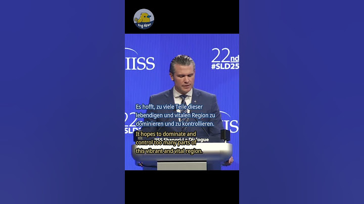 ⚔️ Konfrontation mit Chinas Bedrohungen | Hegseth: China hat seine Militärs angewiesen, bis 2027 ...