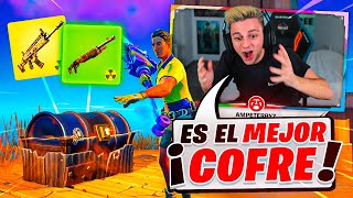 Fortnite pero SOLO USO LOOT DEL COFRE BÚNKER.