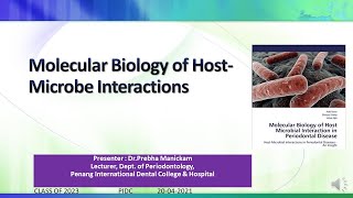 MOLECULAR BIOLOGY OF HOST-MICROBE INTERACTIONS