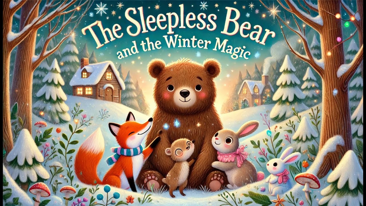 The Sleepless Bear and the Winter Magic | Bedtime Stories for Kids in ...