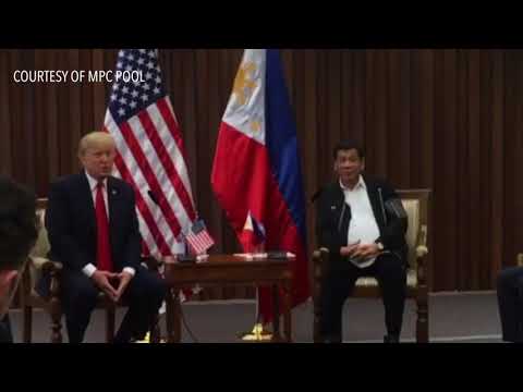 ASEAN 2017: Trump cites 'great relationship' with Duterte in 1st bilateral meeting
