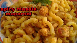 Spicy Masala Macaroni -How To Make Macaroni - Khana Pakana #shorts #short #shortvideo