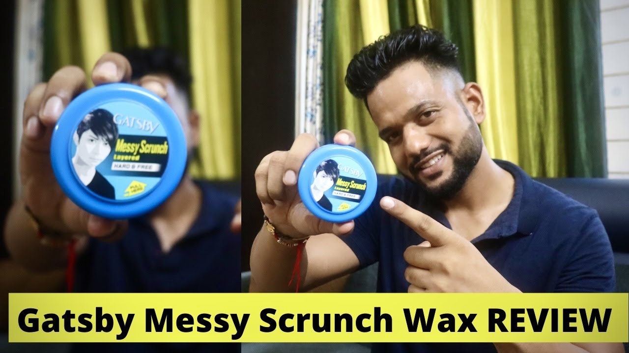 Gatsby Messy Scrunch Hair Wax REVIEW SIDEEFFECTS AND BENEFITS HOW