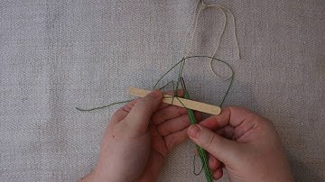 The lace netting knot - Pitsiverkkosolmu