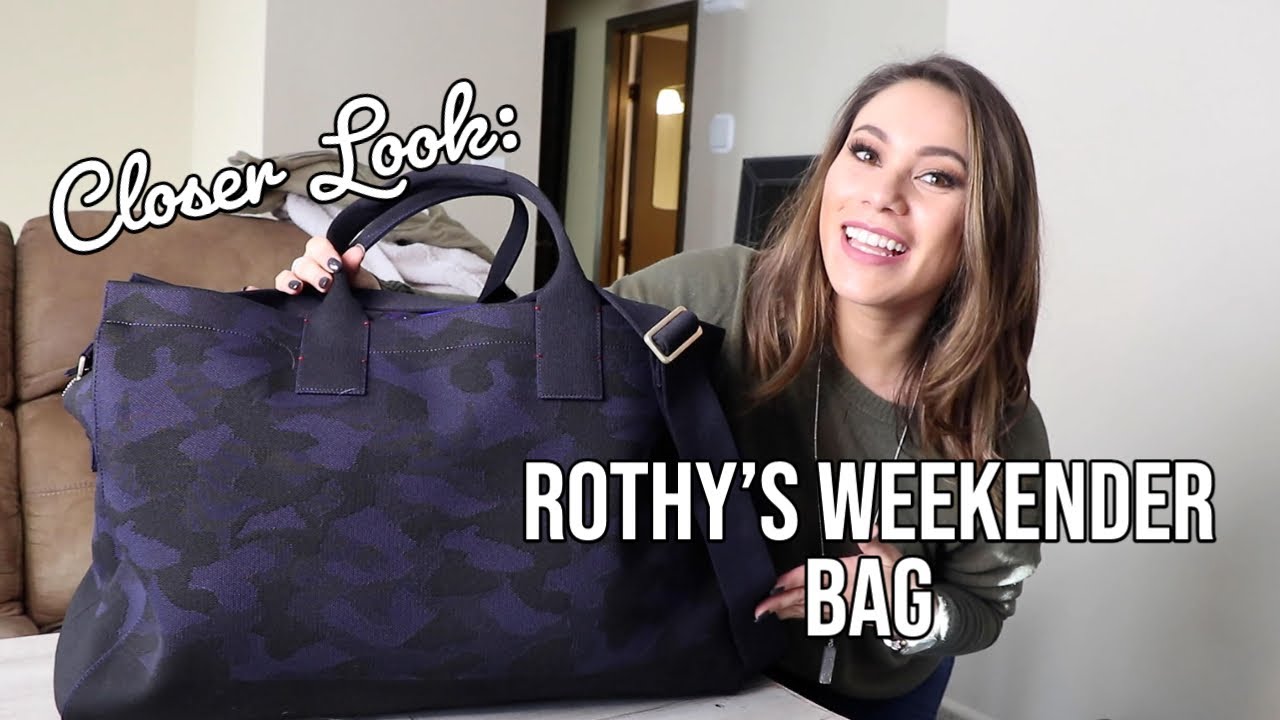 Rothy's Bags Now Include Machine-Washable Weekenders