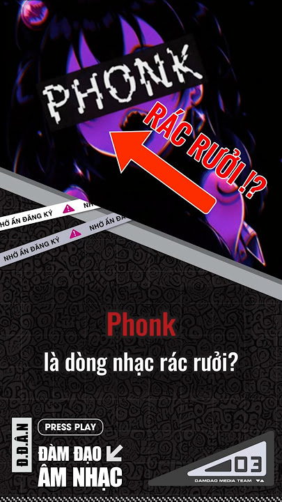 Phonk là dòng nhạc rác rưởi? #music #phonk #phonkmusic