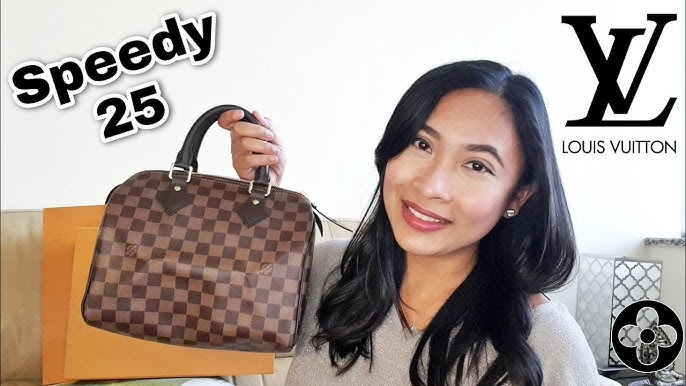 Unboxing Louis Vuitton Speedy Bandouliere 25 with Microchip 