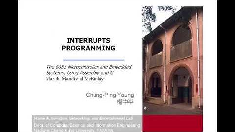 Mazidi 8051 Interrupts Part1 (Arabic)