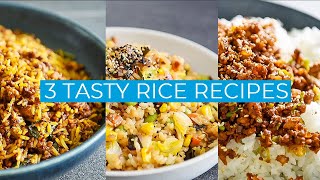 3 Quick Rice Recipes you could be EATING RIGHT NOW!