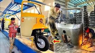 Amazing Process of Manufacturing Auto Rickshaws in Factory | Factory Mass Production Process