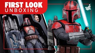 Hot Toys Obi-Wan Kenobi Mandalorian Armor Figure Unboxing | First Look