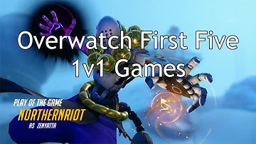 [Overwatch] First Five 1v1 Games (PS4)