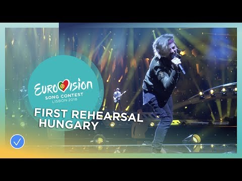 AWS - Viszlát Nyár - First Rehearsal - Hungary - Eurovision 2018