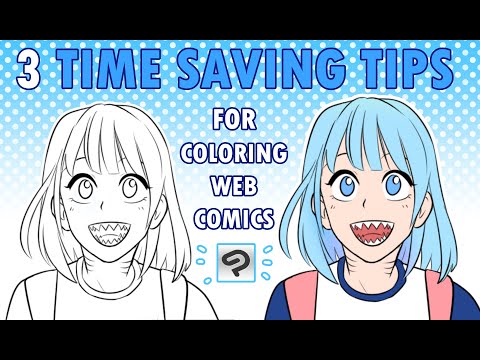 3 Time Saving Tips For Flat Colors!