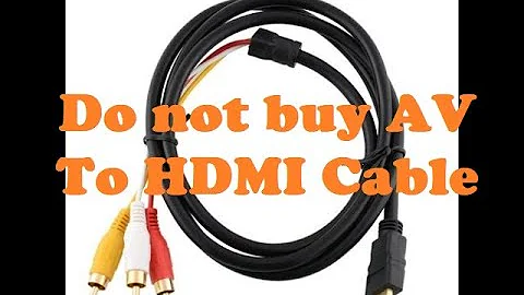 L4-Do not Buy RCA/AV To HDMI Cable