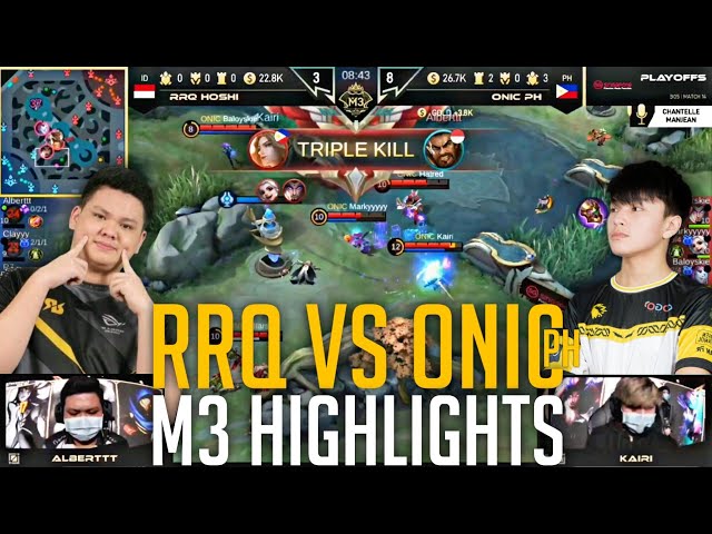 ONIC PH vs RRQ | Kairi Highlights | Road to M3 Champion