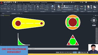 How to Use Circle and Hatch Tools in AutoCAD | Complete Beginner 2D Guide