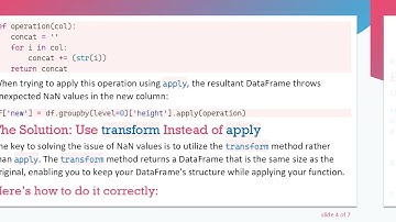 How to Use apply and transform with Pandas GroupBy for Multi-Index DataFrames